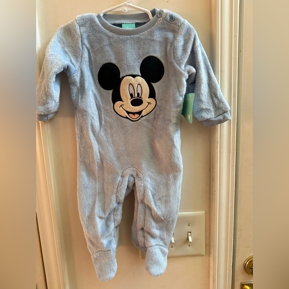 Disney Other - NWT Disney Mickey Mouse Footed Romper